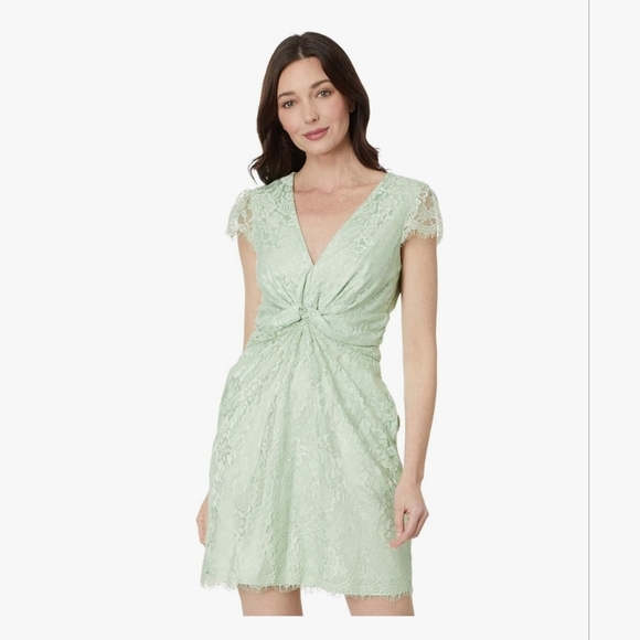 Vince Camuto Mint Green Lace Dress - Picture 1 of 3